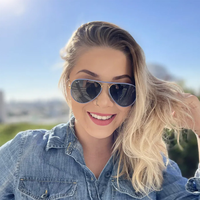 عینک آفتابی ریبن AVIATOR FULL COLOR LEGEND