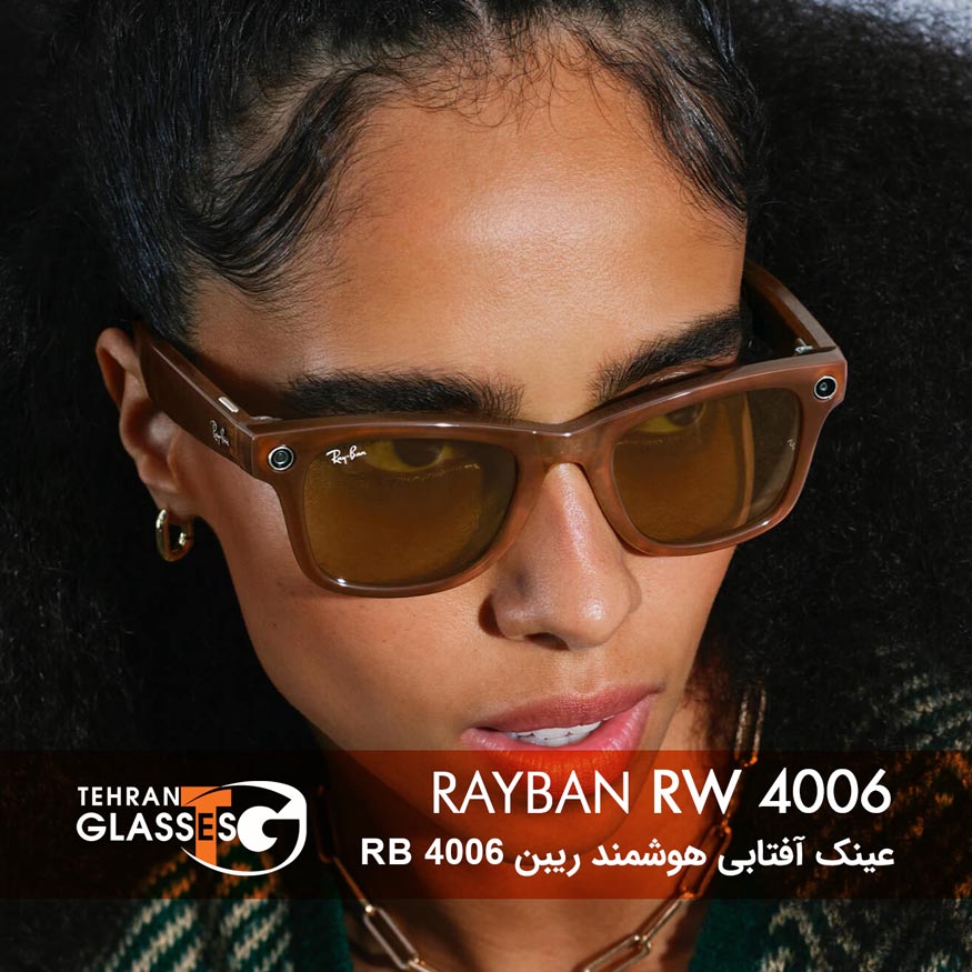 عینک هوشمند ریبن Meta Wayfarer RW 4006