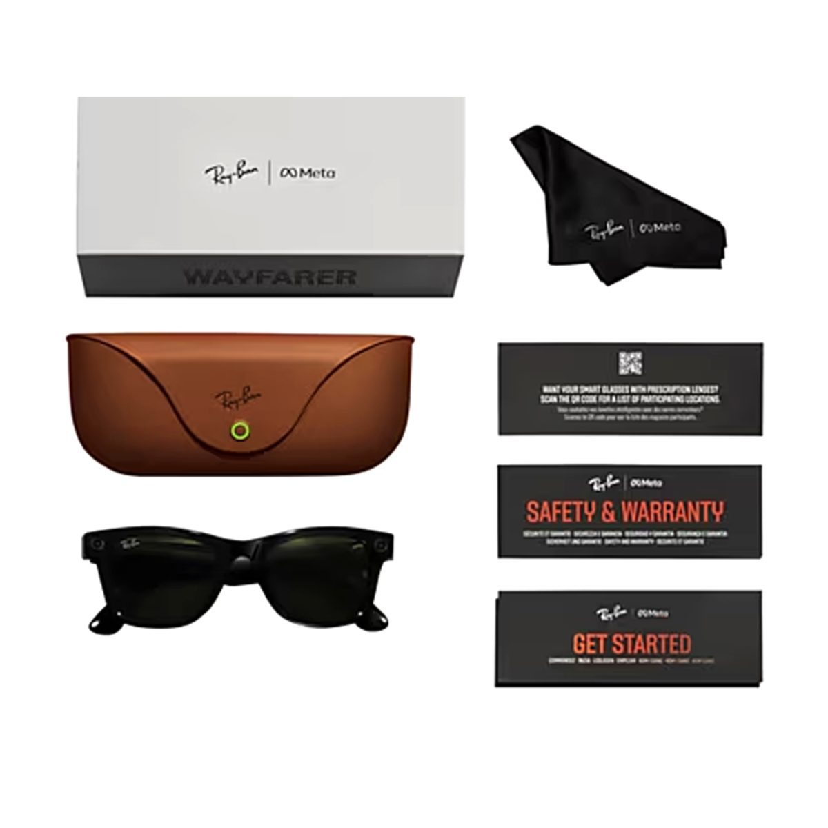عینک هوشمند ریبن Meta Wayfarer RW 4008