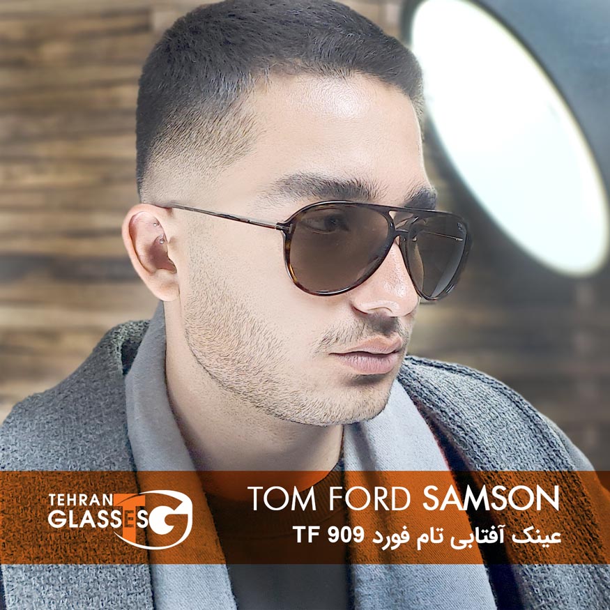 عینک آفتابی تام فورد Samson TF 909